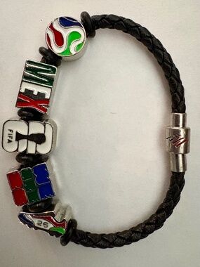 FIFA Fan Fav World Cup 2026 Bracelet with Mexico, FIFA & Soccer Charms!
